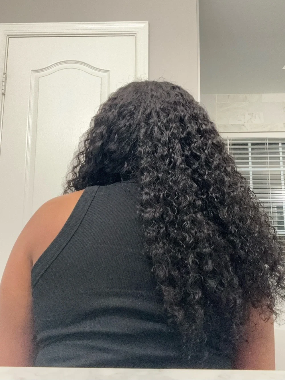 24 inch frontal wig with customized/plucked frontal.